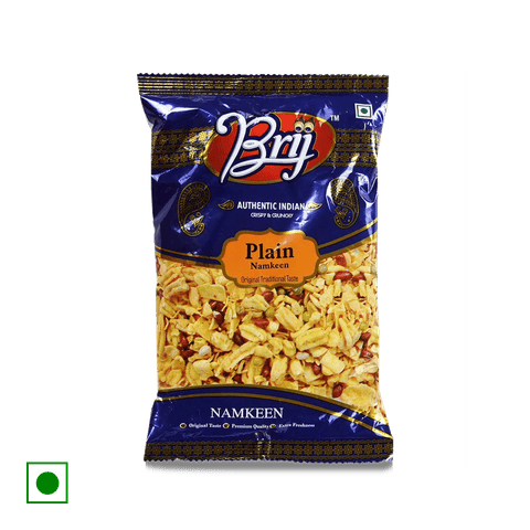 Brij Crispy & Crunchy Plain Namkeen, 400 gm Pouch