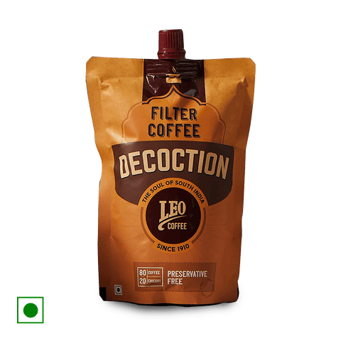 Leo Coffee Decoction Preservative-Free Filter Coffee, 200 ml Pouch