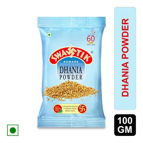 Swastik Agmark Dhania Powder (Coriander Powder), 100 gm Pack