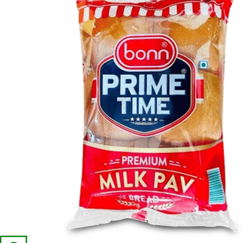 Bonn Prime Time Premium Milk Pav Bread, 300 gm Pouch