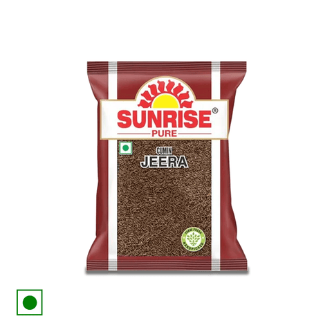 Sunrise Pure Jeera Whole Spice, 50 gm Pouch