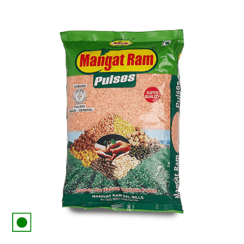 MRDM Mangat Ram Massar Dal Split, 1 kg Pouch