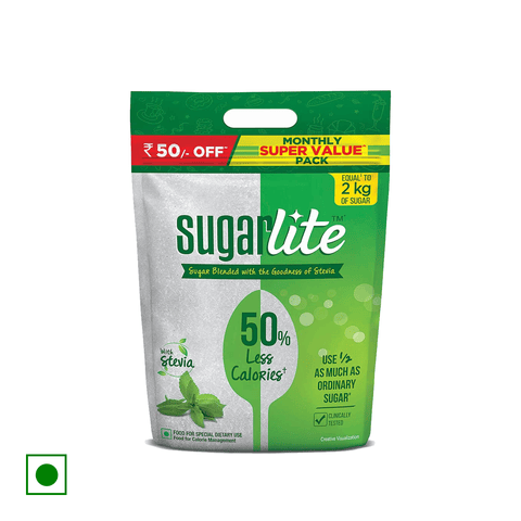 Sugarlite Sugar, 1 kg Pouch