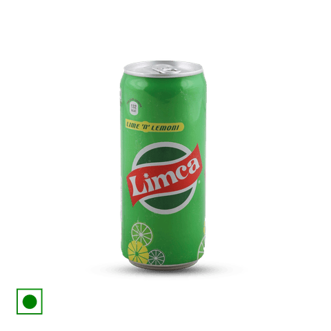 Limca Soft Drink - Lemon Flavor\, 300 ml Can
