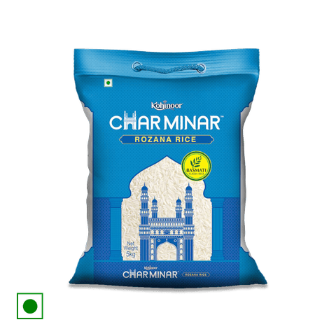 Kohinoor Charminar Rozana Basmati Rice, 5 kg Pack