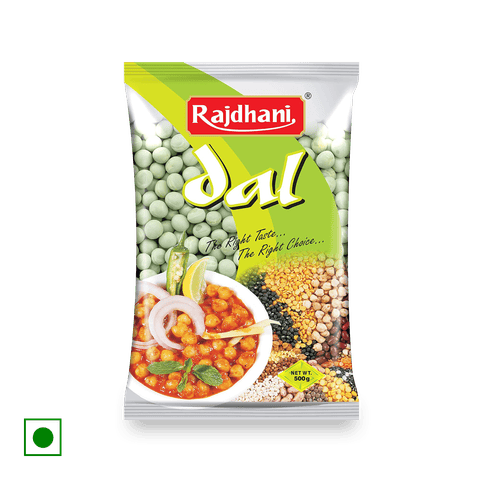 Rajdhani Matar Hara, 500 gm Pack