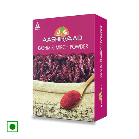 Aashirvaad Kashmiri Mirch Powder, 100 G, 100 gm Box