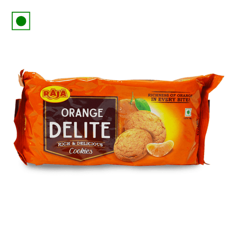 Raja Orange Delite Cookies, 200 gm Pack