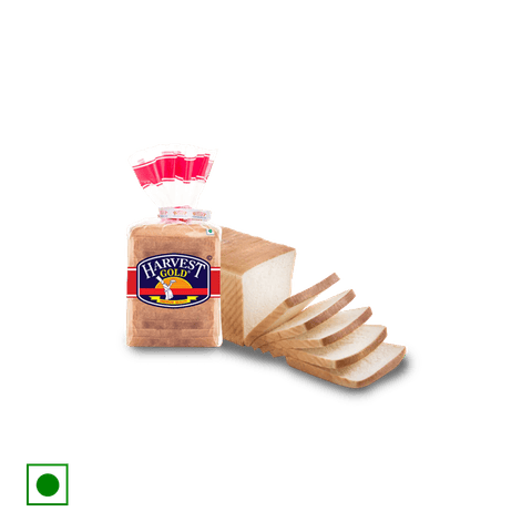 Harvest Gold Bread - White, 350 gm Poly Pack