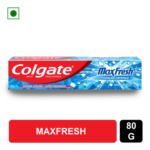 Colgate Maxfresh Toothpaste Peppermint Ice, 80 gm Tube