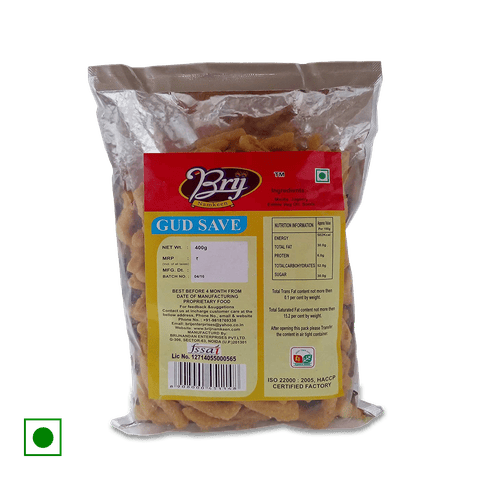 Brijnandan Gur Sev, 400 gm Pouch