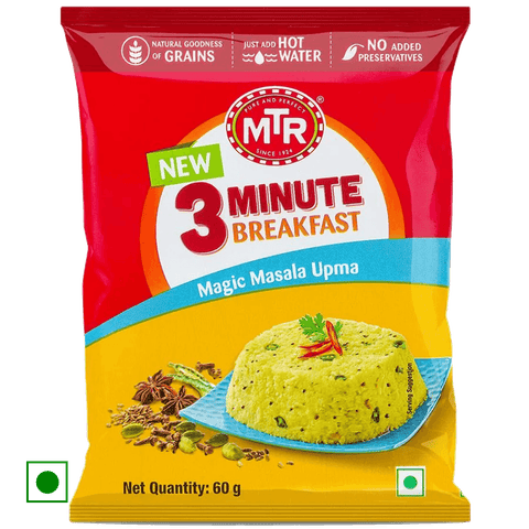 MTR Magic Masala Upma, 60 gm Pouch