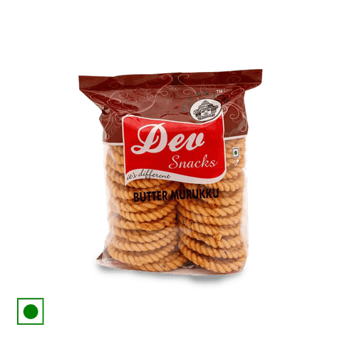 Dev Snacks Butter Murukku, 350 gm Pack