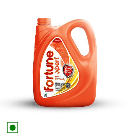 Fortune Xpert Pro Immunity Blended Edible Vegetable Oil, 5 L Jar