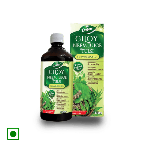 Dabur Giloy Neem Juice With Tulsi, 1 L Bottle