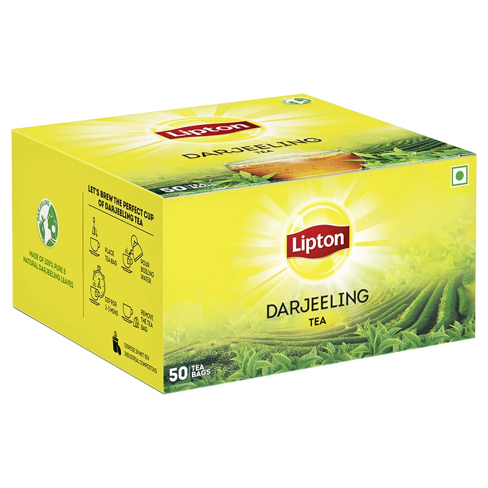 Lipton Darjeeling Black Tea - 50 Tea bags