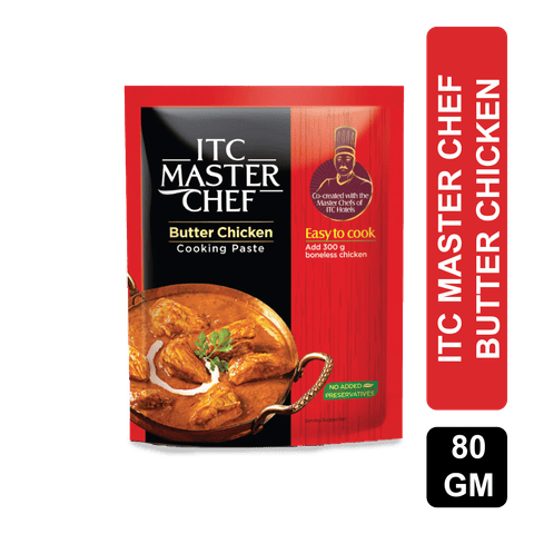 ITC Master Chef Butter Chicken Cooking Paste, 80 gm Pouch