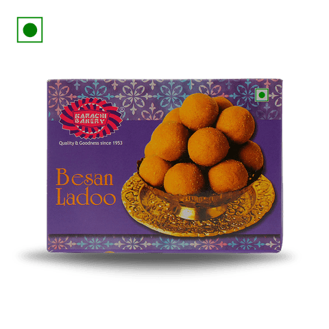 Karachi Bakery Besan Mysore Ladoo, 200 gm Box