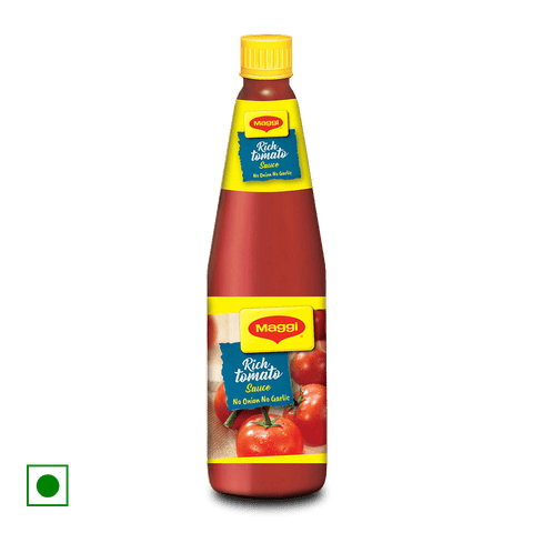 Maggi No Onion And Garlic Rich Tomato Sauce, 500 gm Bottle