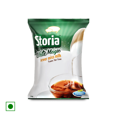 Storia White Magic Trans Fat-Free Beverage Whitener Milk Powder, 1 kg Pack