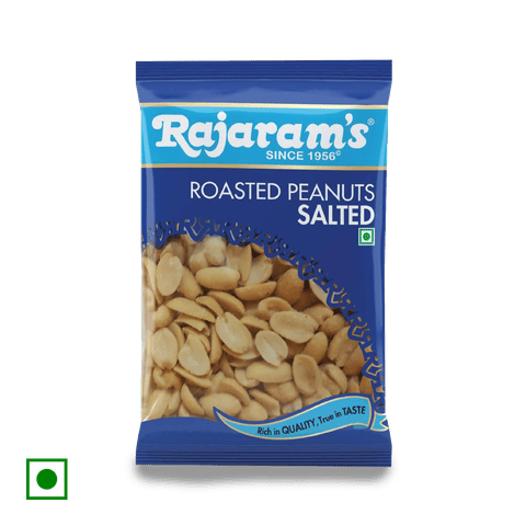 Rajaram's Salted Peanut Roasted, 80 gm Pouch