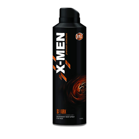 X-Men Premium Spark Deodorant Body Spray, 150 ml Bottle