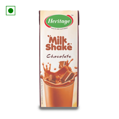 Heritage Flavoured Chocolate Milk Shake, 200 ml Tetrapack