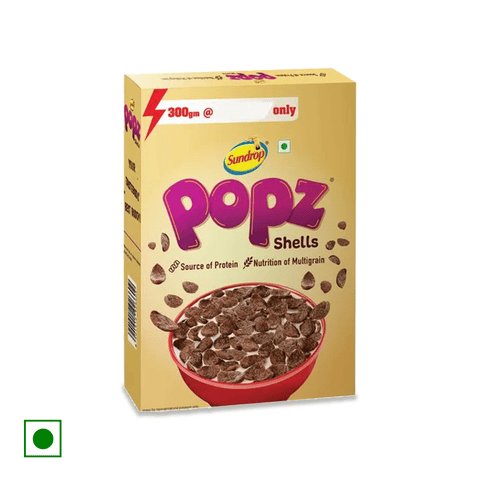 Sundrop Popz Shells Box,(25 gm x 12), 300 gm Box