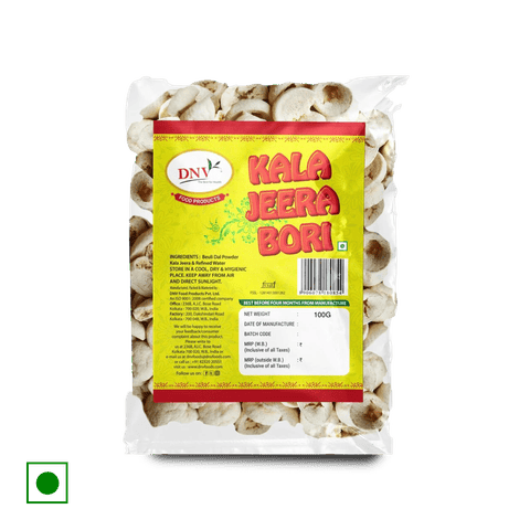 DNV Kala Jeera Bori, 100 gm Pouch