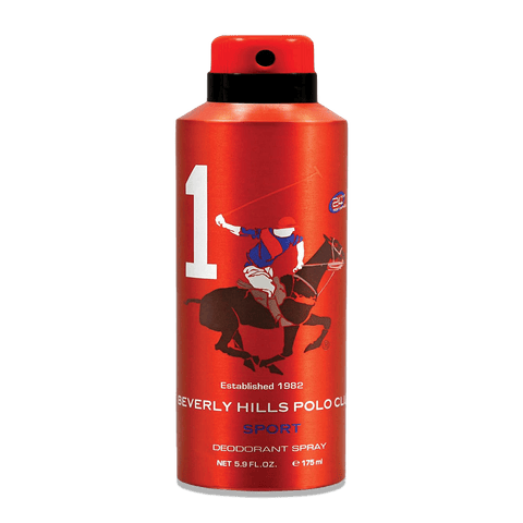 Beverly Hills Polo Club Men Deodorant Spray-1, 175 ml Bottle