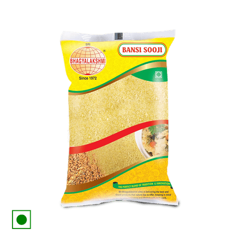 Sri Bhagyalakshmi Bansi Sooji, 1 kg Pouch