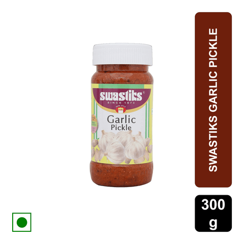 Swastiks Garlic Pickle, 300 gm Jar