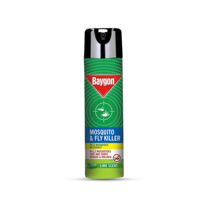 Baygon Mosquito & Fly Killer Spray, 625 ml Can Baygon Mosquito & Fly Killer Spray, 625 ml Can