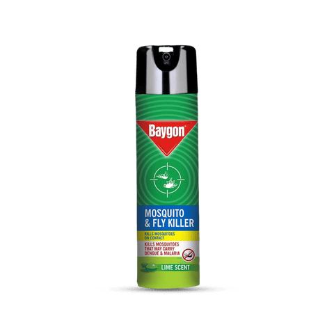 Baygon Mosquito & Fly Killer Spray, 625 ml Can