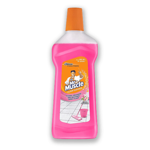 Mr. Muscle Floor Cleaner With Glade Floral Perfection, 525 ml Bottle
