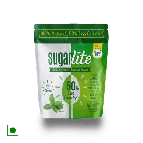 Sugarlite Natural Blended Sugar, 500 gm Pouch