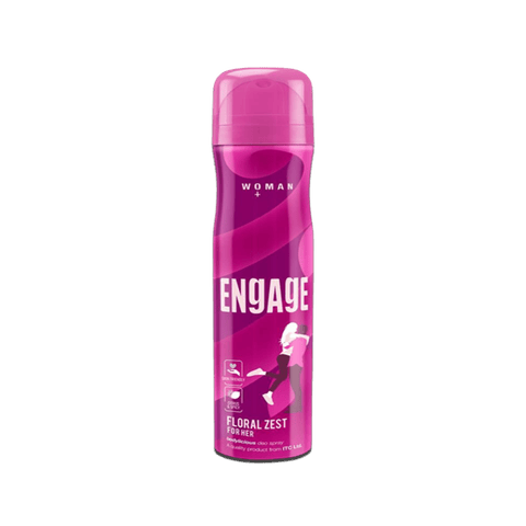 Engage Deo Spray Floral Zest, 150 ml Can