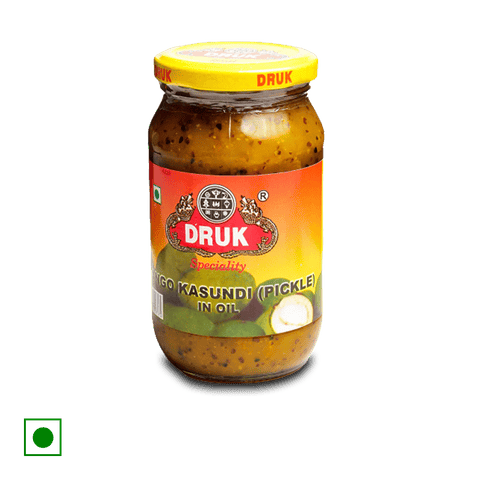 Druk Kasundi Mango Pickle in Oil, 400 gm Jar