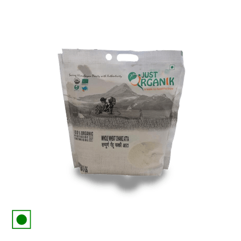 Just Organik Wheat Flour, 5 kg Pack