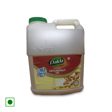 Dalda Refined Groundnut Oil, 5 L Jar