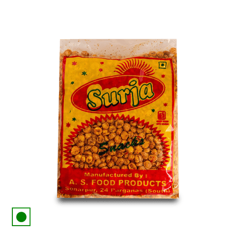Surja Fresh Chana Dal Roasted, 200 gm Pouch