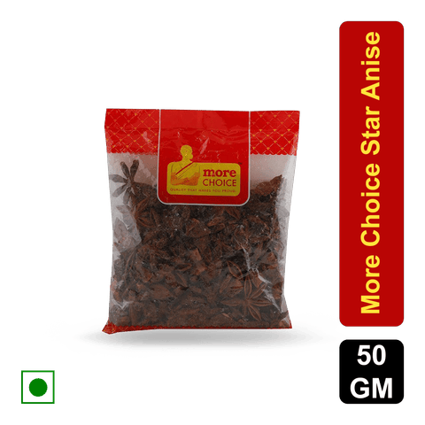 More Choice Star Anise, 50 gm Pouch