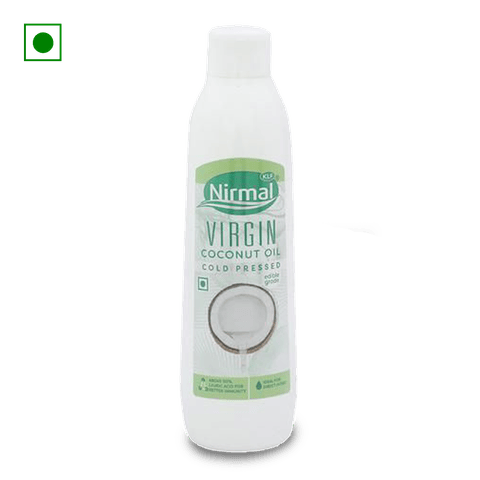 Klf Nirmal Cold Pressed Virgin Coconut Oil, 250 ml Bottle