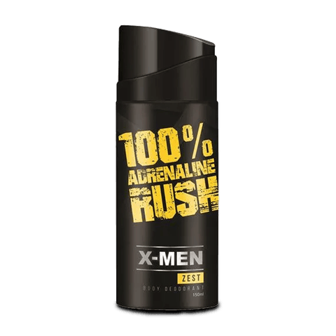 X-MEN Zest Body Deodorant, 150 ml Can
