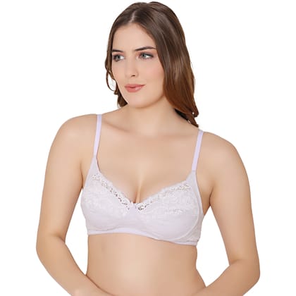 Bodycare cotton spandex wirefree adjustable straps designer net cup non padded Bra-5506LOV Bodycare cotton spandex wirefree adjustable straps designer net cup non padded Bra-5506LOV