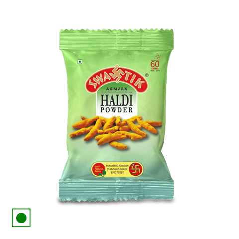 Swastik Haldi Powder, 200 gm Pouch