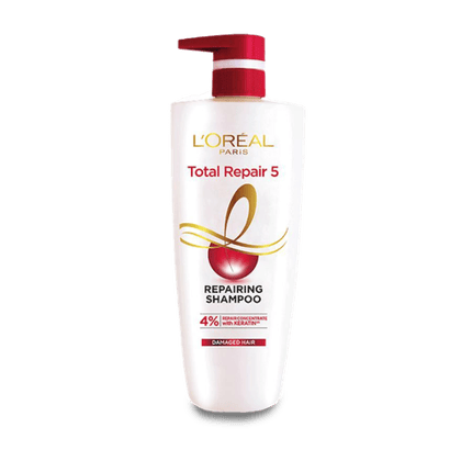 L'Oreal Paris Total Repair 5 Repairing Shampoo, 704 ml Bottle L'Oreal Paris Total Repair 5 Repairing Shampoo, 704 ml Bottle