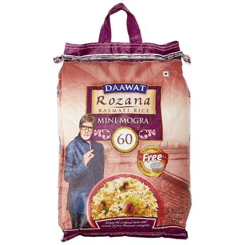 Daawat Rozana Mini Mogra Basmati Rice, 10 kg