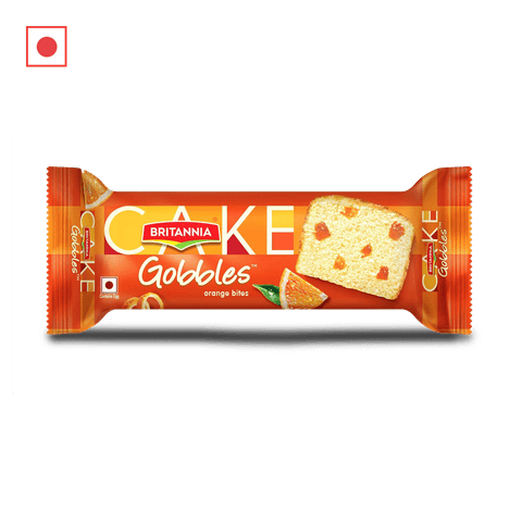 Britannia Orange Cake Bites, 30 gm Pouch
