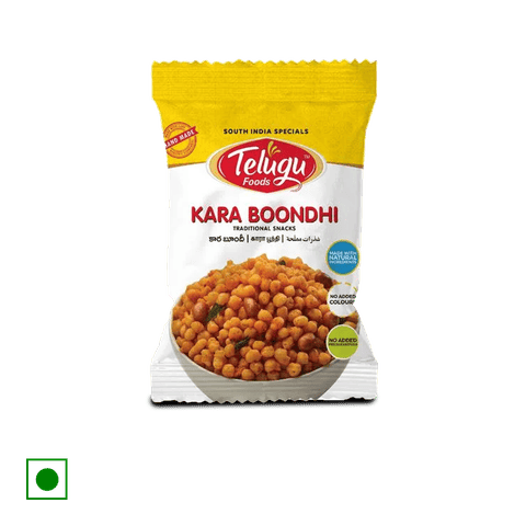 Telugu Foods Kara Boondhi, 160 gm Pouch